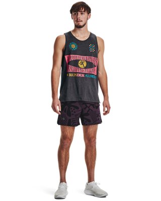 Men's UA We Run In Peace Singlet image number 3