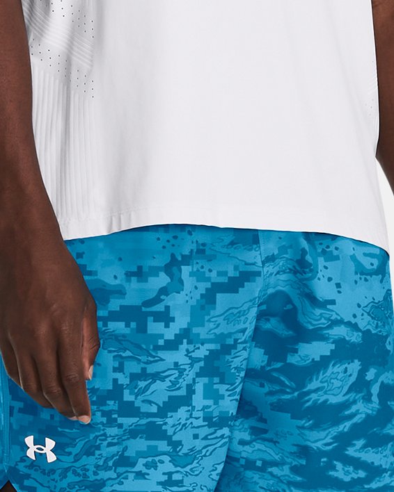 Men's UA Speedpocket 7'' Shorts, Blue, pdpMainDesktop image number 2