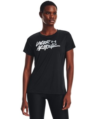 Women's UA Velocity Gradient Wordmark Short Sleeve Under Armour