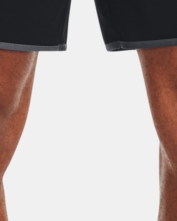 Men's UA HIIT Woven 8" Shorts image number 4