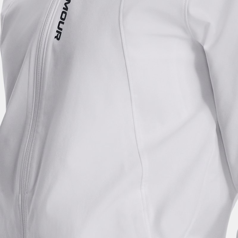 Women's  Under Armour  OutRun The Storm Jacket White / White / Reflective L