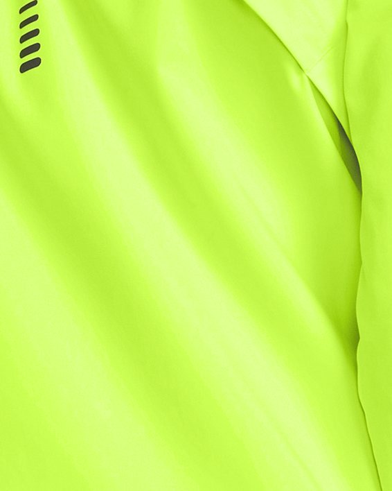 Women's UA OutRun The Storm Jacket in Yellow image number 1