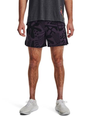 Shorts UA We Run In Peace para hombre, Black, pdpMainDesktop image number 0