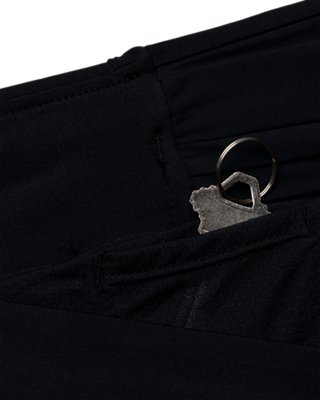 Shorts UA We Run In Peace para hombre, Black, pdpMainDesktop image number 5