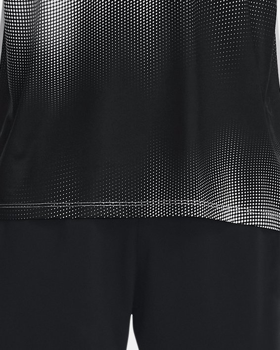 Men's UA Tech™ Fade Short Sleeve, Gray, pdpMainDesktop image number 2