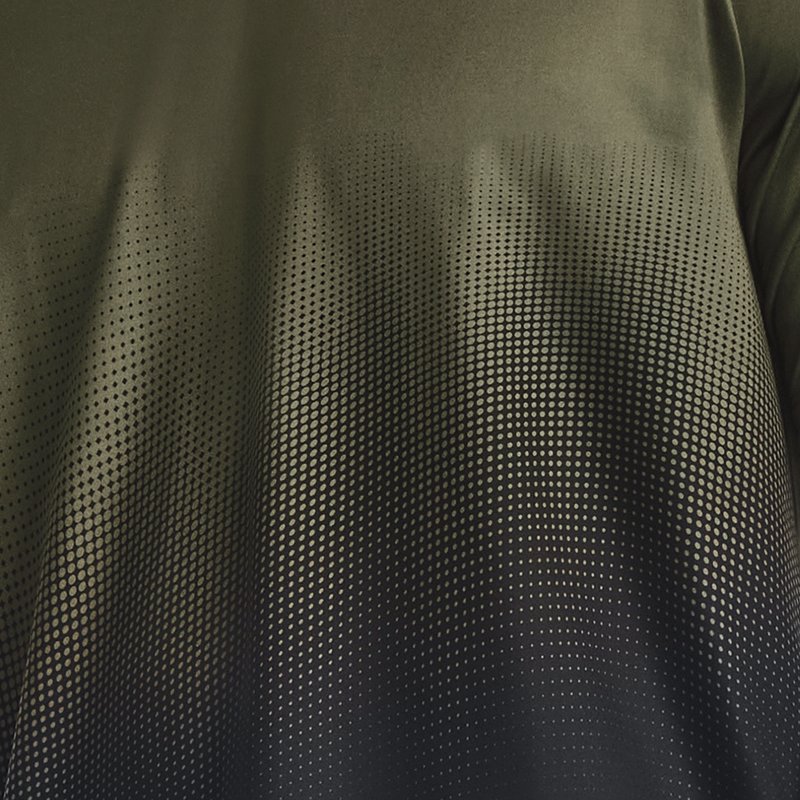 Men's Under Armour Tech™ Fade Short Sleeve Marine OD Green / Black XXL