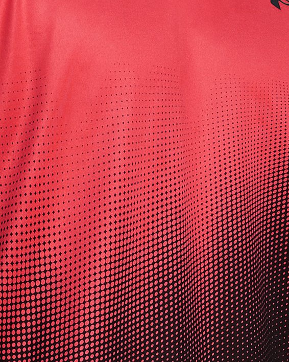 Men's UA Tech™ Fade Short Sleeve, Red, pdpMainDesktop image number 0