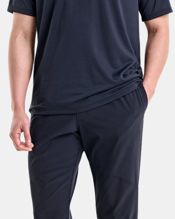 Men's UA Tech™ Reflective Short Sleeve in Black image number 2