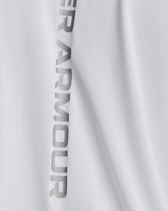 Herenshirt UA Tech™ Reflective met korte mouwen, White, pdpMainDesktop image number 1