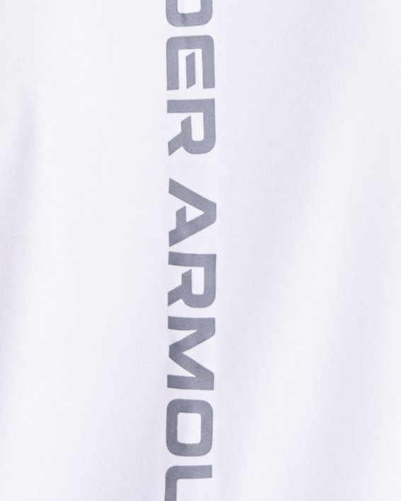 男士UA Tech™ Reflective短袖T恤 in White image number 3