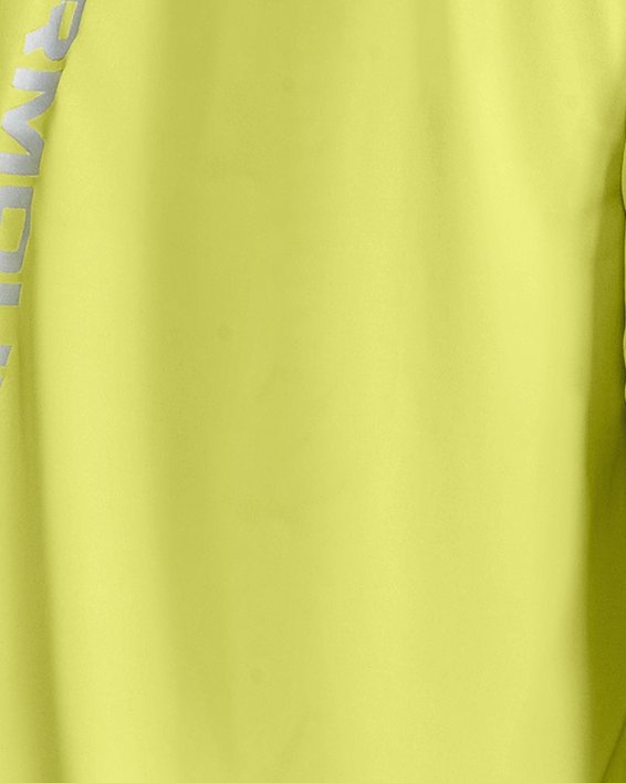 男士UA Tech™ Reflective短袖T恤 in Yellow image number 1