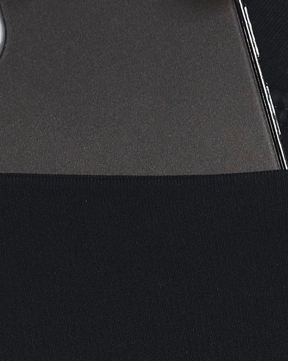 UA RUSH™ SmartForm Perforated九分緊身褲 in Black image number 4