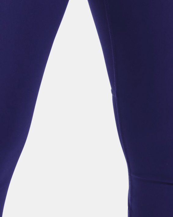 UA RUSH™ SmartForm Perforated九分緊身褲 in Blue image number 0