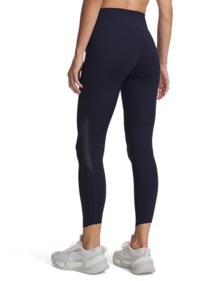 Женские леггинсы Under Armour UA Rush™ Vent Ankle, цвет: Полуночный тёмно-синий — фото 2