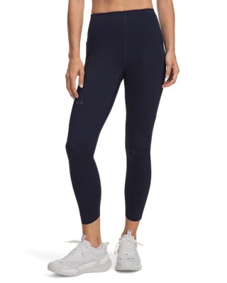 Женские леггинсы Under Armour UA Rush™ Vent Ankle, цвет: Полуночный тёмно-синий — фото 1