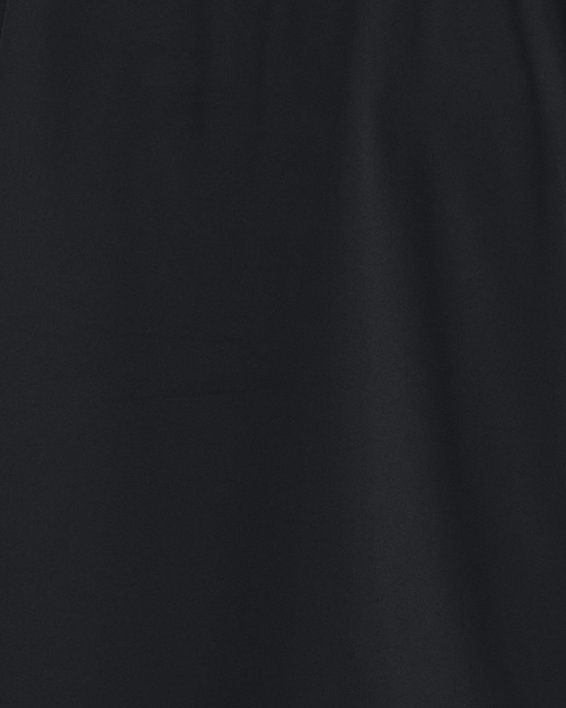 Women's UA RUSH™ Vent Crop Short Sleeve in Black image number 1