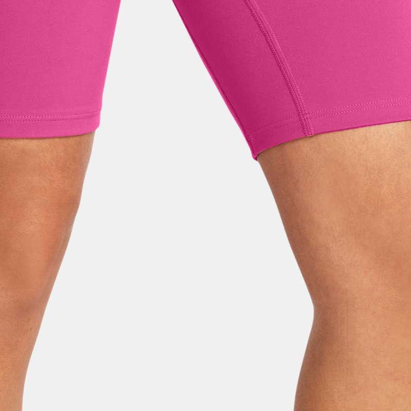 Women's Under Armour Motion Bike Shorts Astro Pink / Black XS