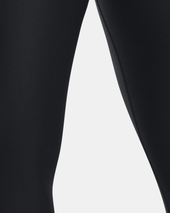 Women's HeatGear® Branded Waistband Leggings in Black image number 1