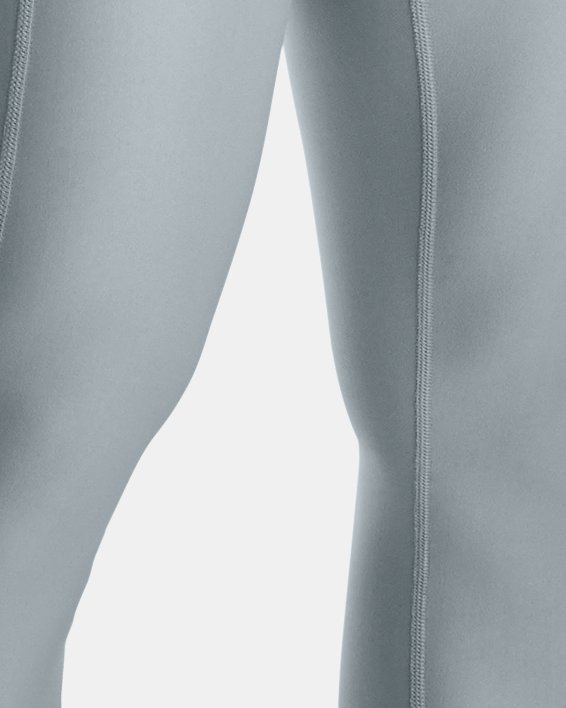 Women's HeatGear® Branded Waistband Leggings in Blue image number 0