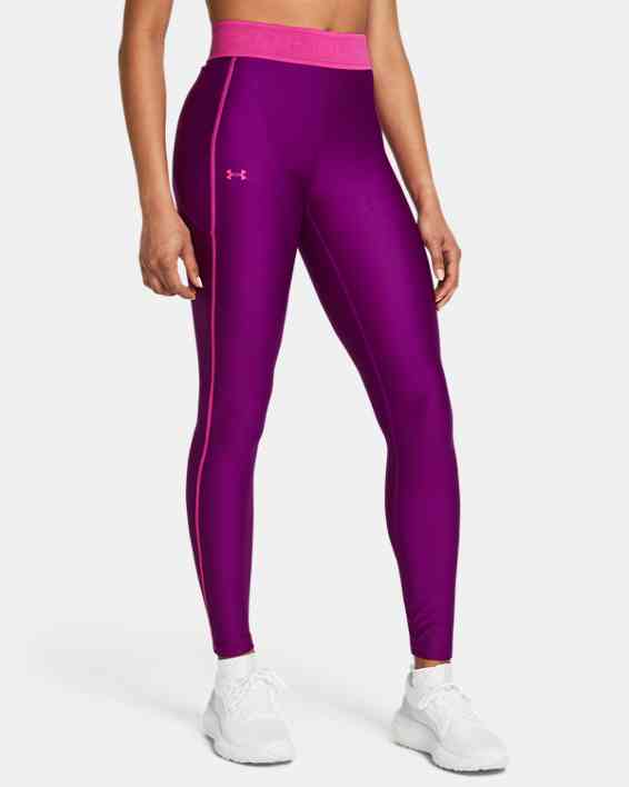 Womens All UA Gear - Leggings in Purple