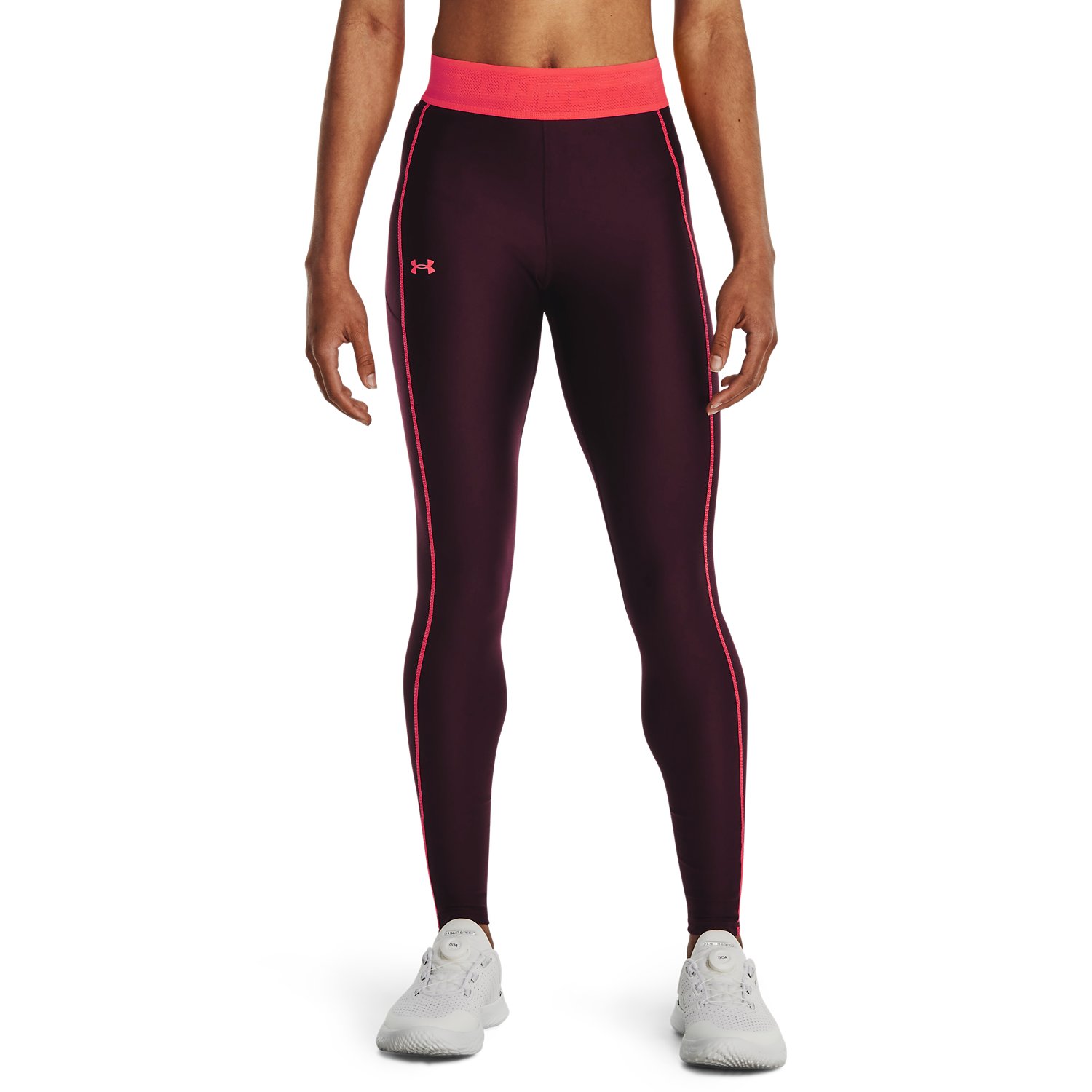 HeatGear® Leggings mit Branding am Bund für Damen