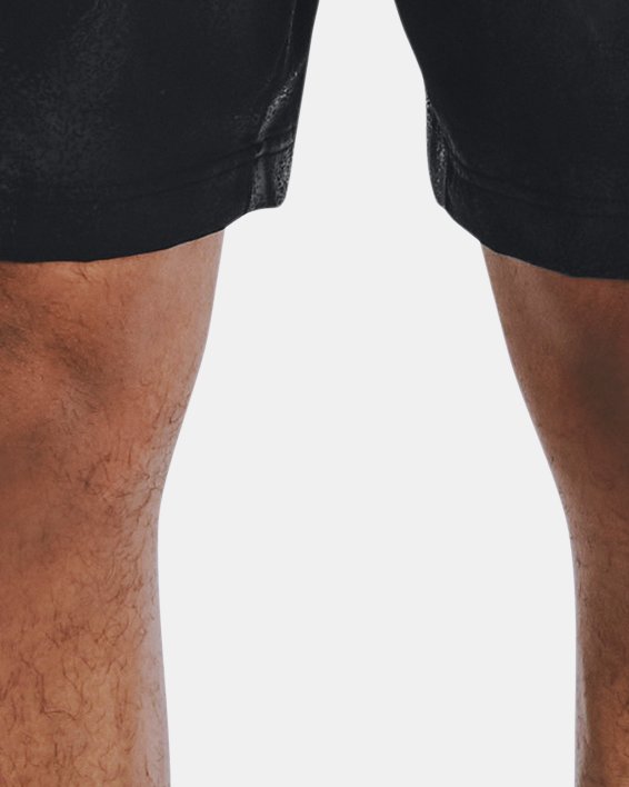Men's UA Tech™ Woven Emboss Shorts in Black image number 0