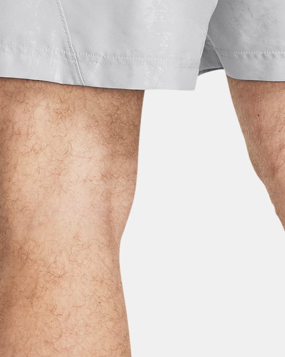 Men's UA Tech™ Woven Emboss Shorts, Gray, pdpMainDesktop image number 1