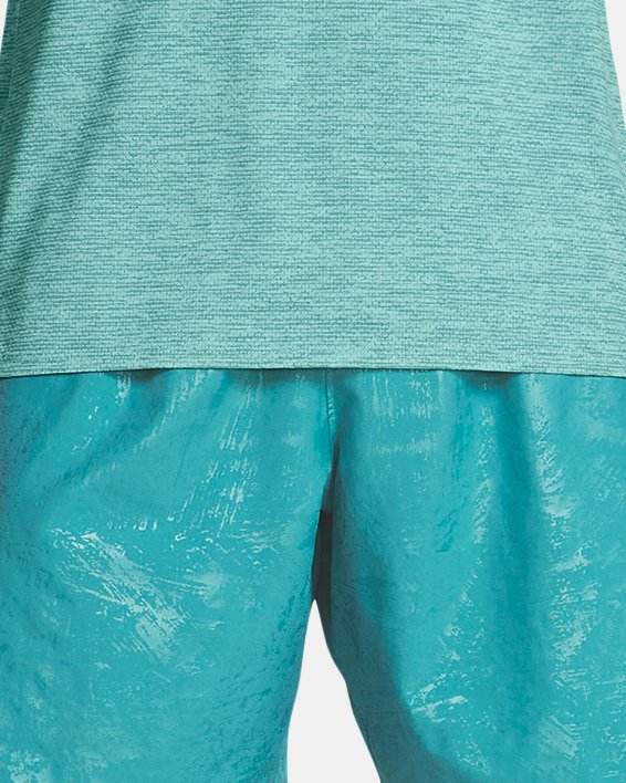 Men's UA Tech™ Woven Emboss Shorts, Blue, pdpMainDesktop image number 2