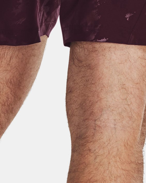 Men's UA Tech™ Woven Emboss Shorts, Maroon, pdpMainDesktop image number 1