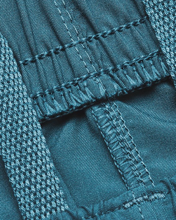 男士UA Woven Graphic短褲 in Blue image number 4
