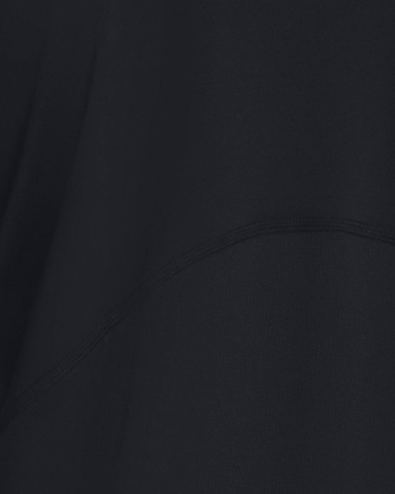 Men's HeatGear® Fitted Short Sleeve in Black image number 1