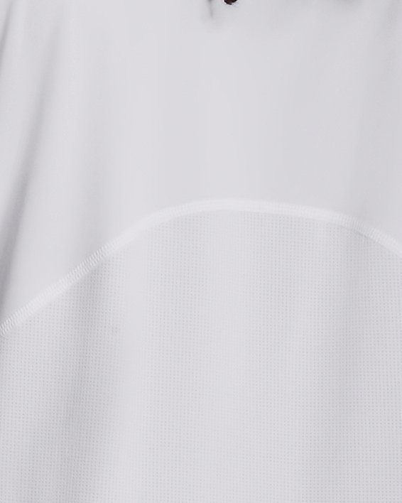 男士HeatGear®修身短袖T恤 in White image number 1