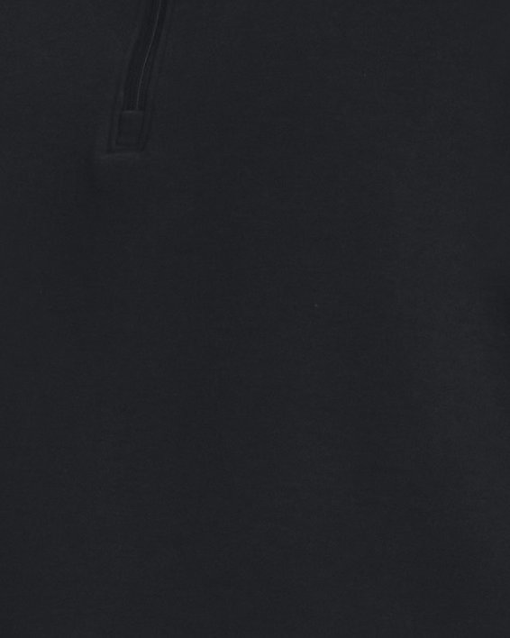 Unisex UA Summit Knit ½ Zip in Black image number 4