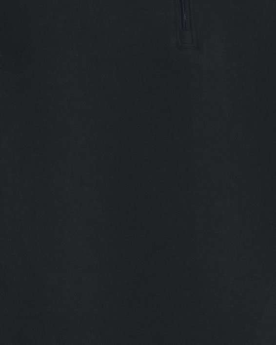 Unisex UA Summit Knit ½ Zip in Black image number 3
