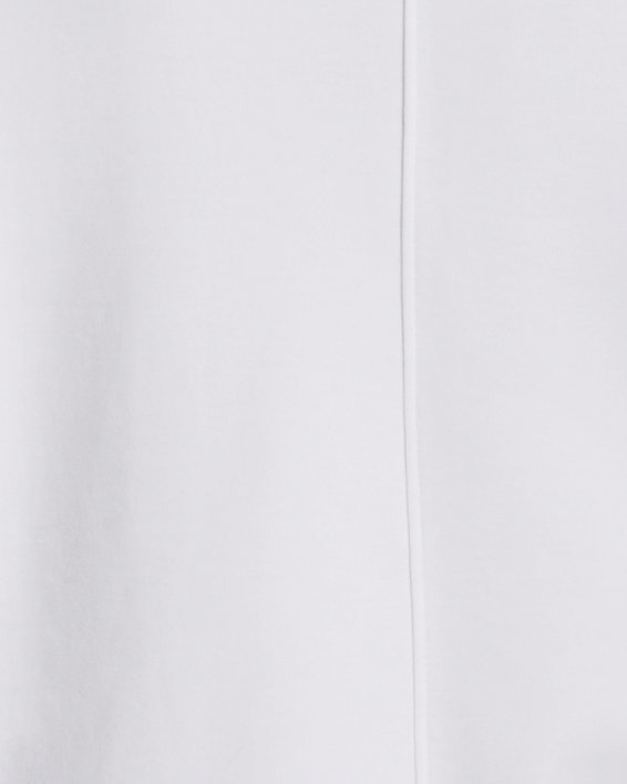 中性UA Summit Knit ½拉鍊上衣 in White image number 5