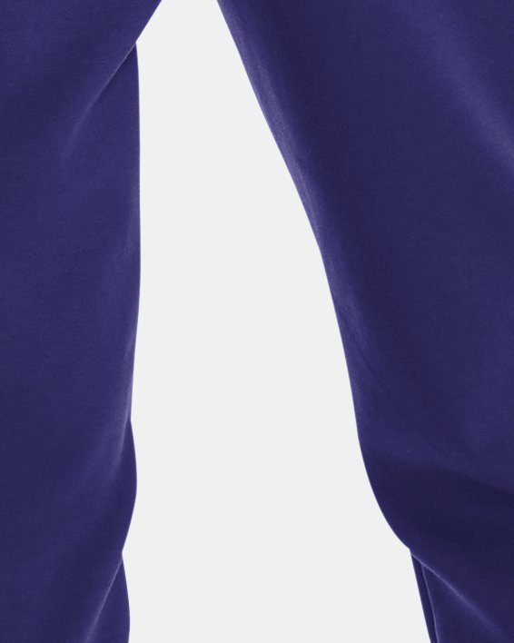 Unisex UA Summit Knit Joggers in Blue image number 4