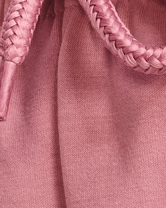 Unisex UA Summit Knit Shorts in Pink image number 6