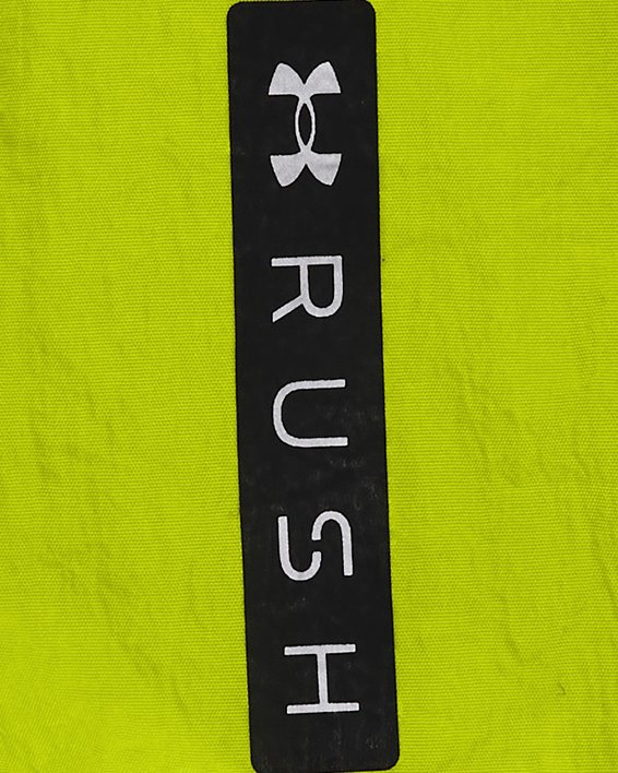 Men's UA RUSH™ Woven Full-Zip in Green image number 5