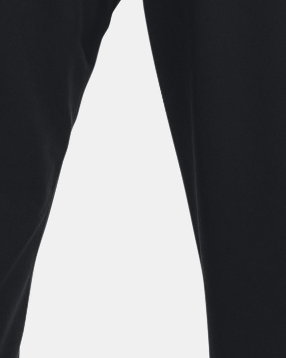 男士UA RUSH™ Woven長褲 in Black image number 1