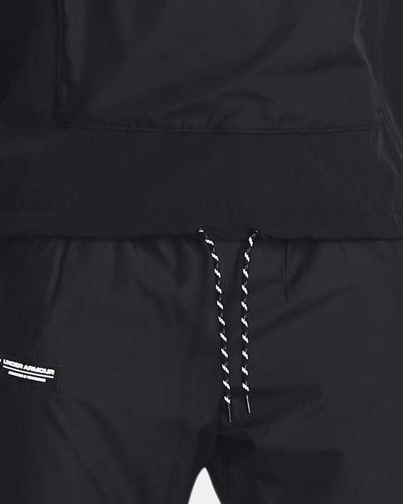Men's UA RUSH™ Woven Pants in Black image number 2