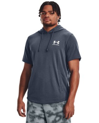 Men's UA Rival Terry Short Sleeve Hoodie | Under Armour