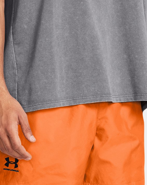 Men's UA Icon Volley Shorts in Orange image number 2