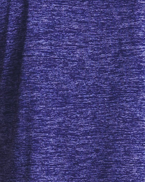 Women's UA Tech™ Twist Big Logo Gel Short Sleeve, Blue, pdpMainDesktop image number 1