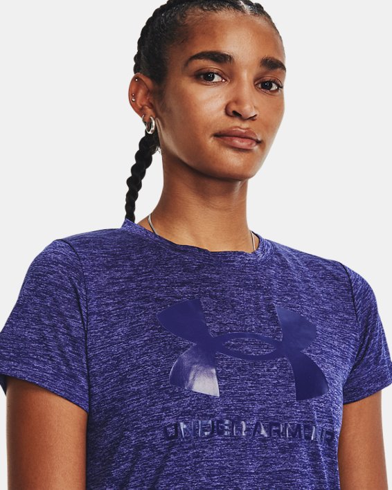 T-shirt avec gros logo en gel UA Tech™ pour femmes