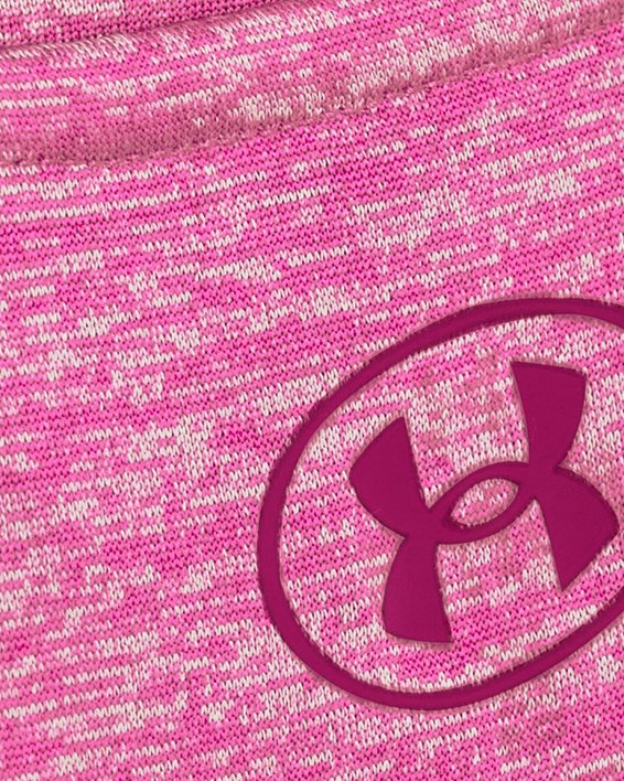Playera UA Tech™ Twist Big Logo Gel para mujer, Pink, pdpMainDesktop image number 3