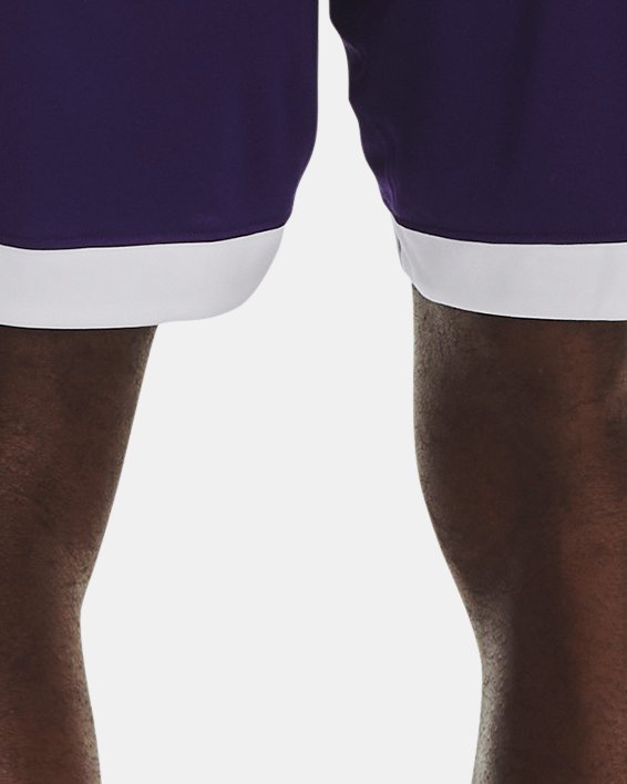 Men's UA Maquina 3.0 Shorts in Purple image number 1
