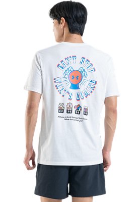 유니섹스 UA 캔트 스톱 왓츠 커밍 반팔 image number 1