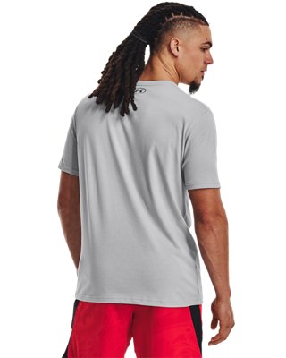 Men's UA Basketball Lock Up Short Sleeve image number 1