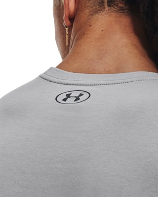 Men's UA Basketball Lock Up Short Sleeve image number 3