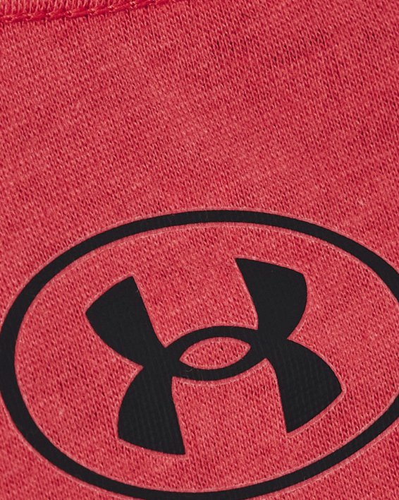 男士UA Multi Color Lockertag短袖T恤 in Red image number 3